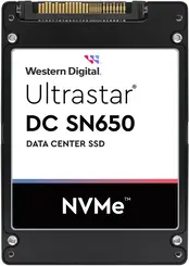 Western Digital Ultrastar DC SN650 - 1DWPD 7.68TB, ISE, 2.5" / U.3 / PCIe 4.0 x4