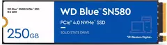 Western Digital WD Blue SN580 NVMe SSD 250GB, M.2 2280 / M-Key / PCIe 4.0 x4