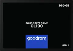 goodram essential CL100 gen.3 960GB, 2.5" / SATA 6Gb/s