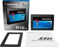 ADATA Ultimate SU800 512GB, 2.5" / SATA 6Gb/s