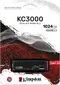 Kingston KC3000 PCIe 4.0 NVMe SSD 1TB, M.2 2280 / M-Key / PCIe 4.0 x4, с радиатором