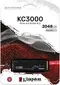 Kingston KC3000 PCIe 4.0 NVMe SSD 2048GB, M.2 2280 / M-Key / PCIe 4.0 x4, с радиатором