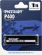 Patriot P400 1TB, M.2 2280 / M-Key / PCIe 4.0 x4, с радиатором