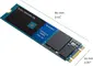 Western Digital WD Blue SN500 NVMe SSD 250GB, M.2 2280 / B-M-Key / PCIe 3.0 x2
