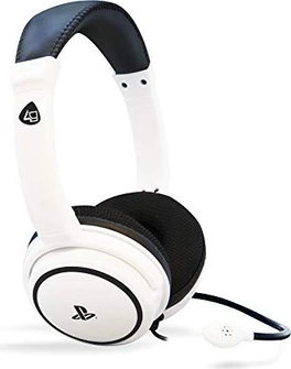 4Gamers Pro4-40 stereo Gaming headset white
