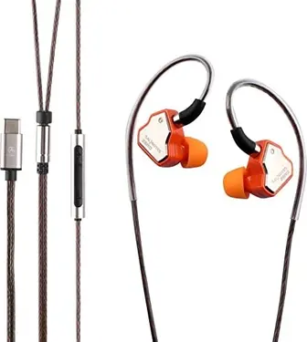 7Hz Salnotes Zero USB-C orange with microphone