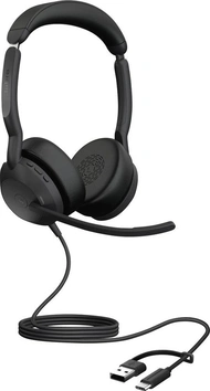 Jabra Evolve2 50 stereo USB-C/A UC without Bluetooth