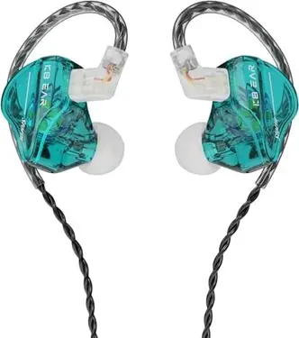 KBear Storm with microphone transparent cyan