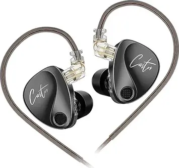 KZ Castor without microphone black