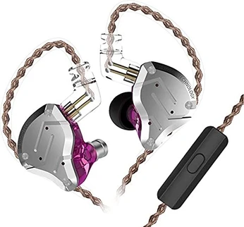 KZ ZS10 Pro с микрофоном purple
