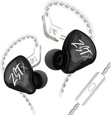 KZ ZST X with microphone black