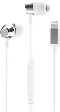 MusicSound colour in-ear Lightning white
