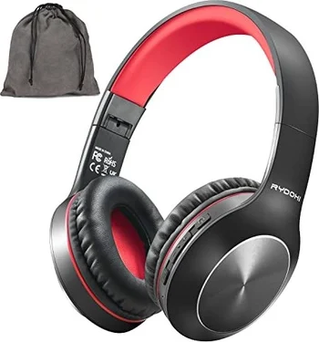 Rydohi wireless Headphone red