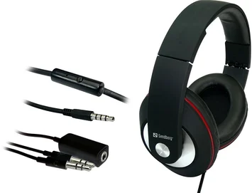 Sandberg Play'n Go headset, black