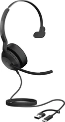 Jabra Evolve2 50 Mono USB-C/A MS without Bluetooth