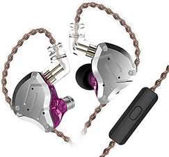 KZ ZS10 Pro с микрофоном purple