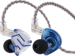 KZ ZS10 Pro с микрофоном glare blue