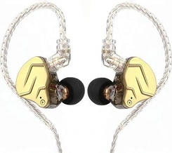 KZ ZSN Pro X с микрофоном gold