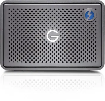 SanDisk Professional G-RAID 2 Removable, 24TB, USB-C 3.1/Thunderbolt 3 / USB-C 3.1 mit DisplayPort 1.4