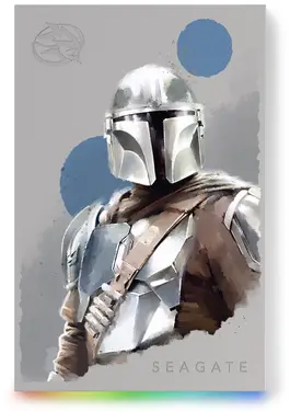 Seagate FireCuda Gaming HDD +Rescue - The Mandalorian Special Edition, 2TB, USB 3.0 Micro-B