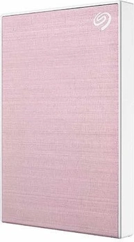 Seagate One Touch Portable HDD, rosa, Rose Gold, 2TB, +Rescue, USB 3.0 Micro-B