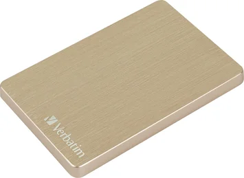 Verbatim Store 'n' Go ALU Slim, gold, 2TB, USB 3.0 Micro-B