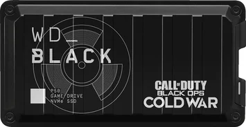 Western Digital WD_BLACK P50 Game Drive SSD, 1TB, Special Edition Call of Duty Black Ops Cold War, USB-C 3.2