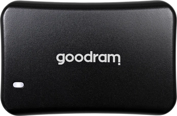 goodram HX200 portable SSD, Black, 2TB, USB-C 3.1