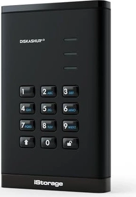 iStorage diskAshur 256bit, 1TB, USB-A 3.0