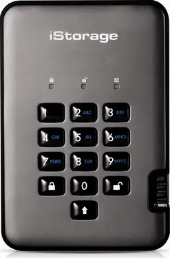 iStorage diskAshur Pro 2 SSD, 1TB, USB-A 3.0