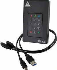 Apricorn Aegis Fortress L3 SSD, 4TB, USB 3.0 Micro-B