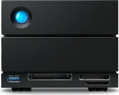 LaCie 2big Dock 2022 +Rescue, 28TB, USB-C 3.0/Thunderbolt 3 / USB-C 3.1 mit DisplayPort 1.4