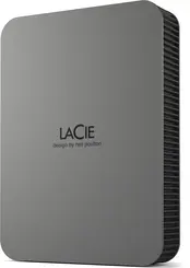 LaCie Mobile Drive Secure, Space Gray, 4TB, USB-C 3.0
