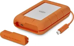 LaCie Rugged Secure +Rescue, 2TB, USB-C 3.0/Thunderbolt 1