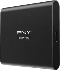 PNY EliteX-PRO Portable SSD, 4TB, USB-C 3.2