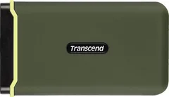 Transcend ESD380C Portable SSD, Military Green, 2TB, USB-C 3.2