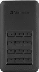 Verbatim Store 'n' Go Secure Portable SSD, 256GB, USB-C 3.0