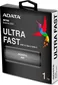 ADATA SE760, Titan-Gray, 256GB, USB-C 3.1