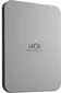 LaCie Mobile Drive V2, Moon Silver, 1TB, USB-C 3.0
