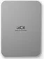 LaCie Mobile Drive V2, Moon Silver, 5TB, USB-C 3.0