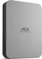 LaCie Mobile Drive V2, Moon Silver, 5TB, USB-C 3.0