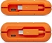 LaCie Rugged Secure, 2TB, +Rescue, USB-C 3.0/Thunderbolt 1 / Mini DisplayPort 1.1a