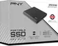 PNY Pro Elite Portable SSD, Dark Grey, 250GB, USB-C 3.1