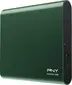 PNY Pro Elite Portable SSD, Dark Green, 500GB, USB-C 3.1