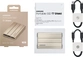 Samsung Portable SSD T7 Shield, beige, Beige, 2TB, USB-C 3.1