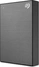 Seagate One Touch Portable HDD, Space Gray, 4TB, +Rescue, USB 3.0 Micro-B