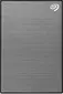 Seagate One Touch Portable HDD +Rescue, Space Gray, 5TB, USB 3.0 Micro-B