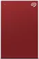 Seagate One Touch Portable HDD +Rescue, Red, 5TB, USB 3.0 Micro-B