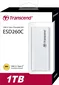 Transcend ESD260C Portable SSD, 1TB, USB-C 3.1