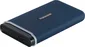 Transcend ESD370C Portable SSD, Navy Blue, 500GB, USB-C 3.1